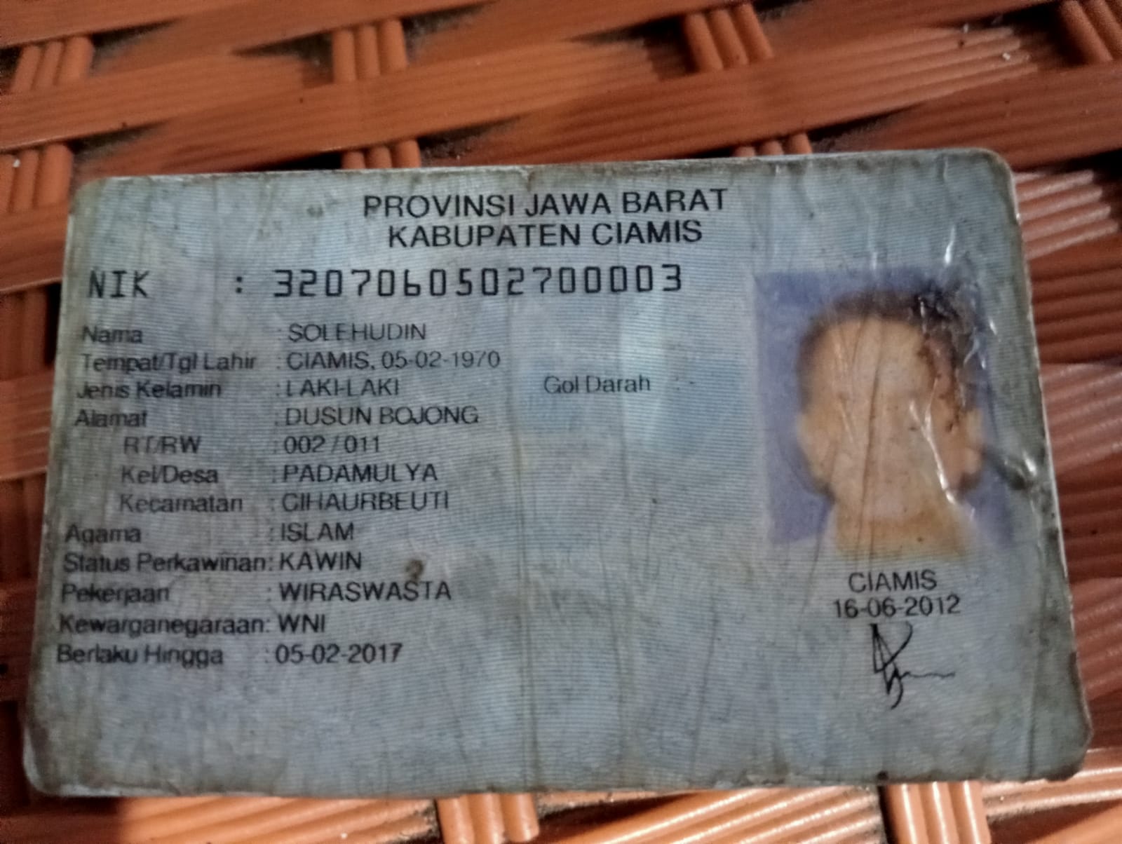 Foto KTP