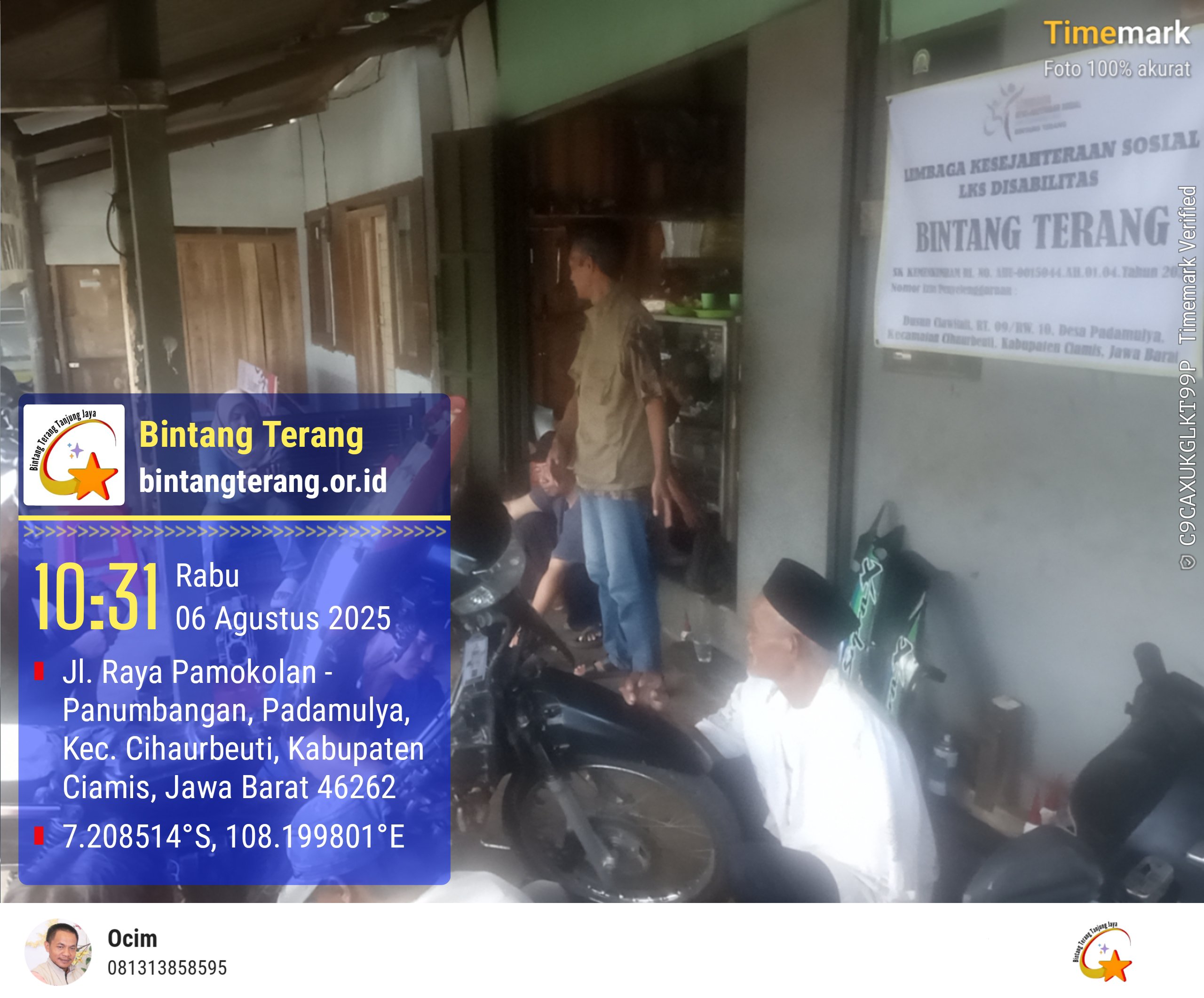 Foto Penyaluran Donasi