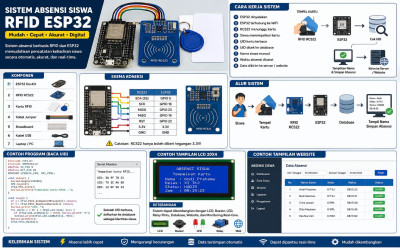 Membuat Sistem Absensi Siswa Berbasis RFID Menggunakan ESP32