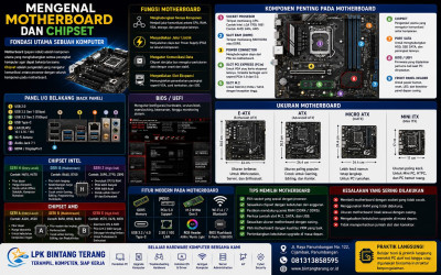 Mengenal Motherboard dan Chipset Fondasi Utama Sebuah Komputer
