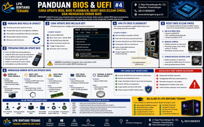 Cara Update BIOS, BIOS Flashback, Reset BIOS (Clear CMOS), dan Mengatasi Error BIOS