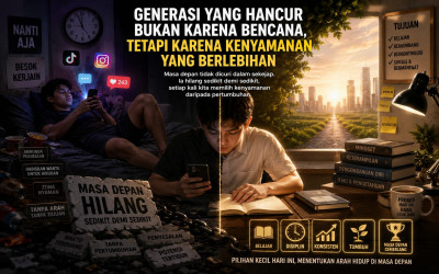 Generasi yang Hancur Bukan Karena Bencana, Tetapi Karena Kenyamanan yang Berlebihan