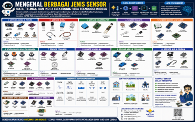 Mengenal Berbagai Jenis Sensor: Mata, Telinga, dan Indra Elektronik pada Teknologi Modern