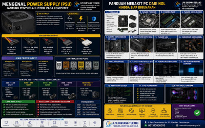 Mengenal Power Supply (PSU) Jantung Penyuplai Listrik pada Komputer