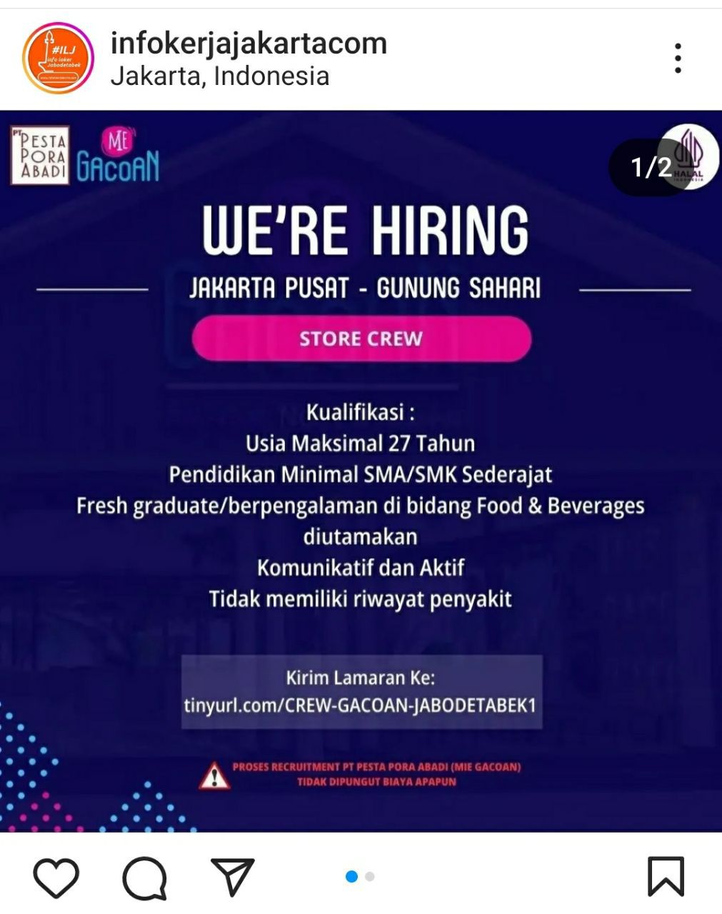 Loker Hari Ini | LPK Bintang Terang