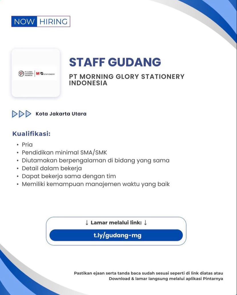 Loker Hari Ini | LPK Bintang Terang